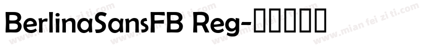 BerlinaSansFB Reg字体转换
